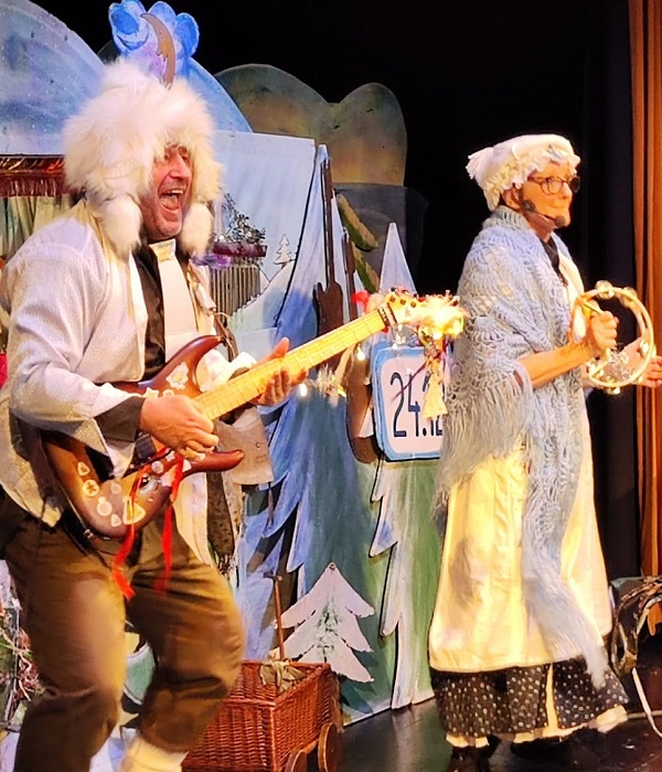 Vánoční pohádka divadélka Romaneto